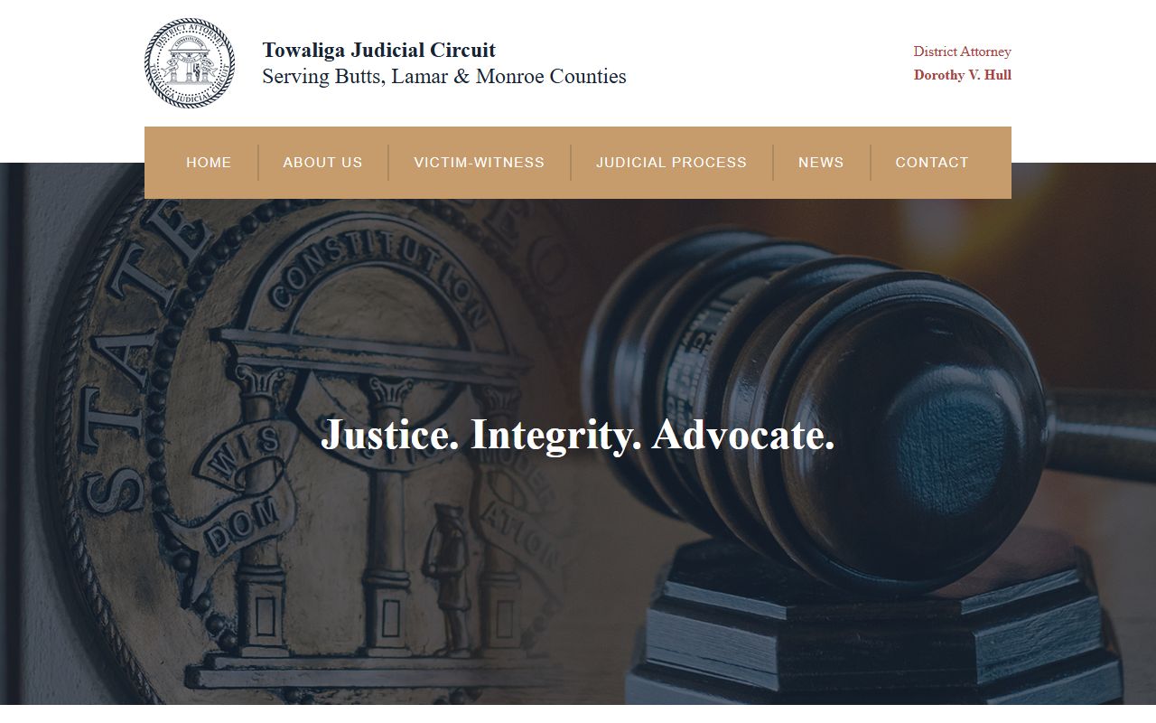 Towaliga Judicial Circuit District Attorney homepage
