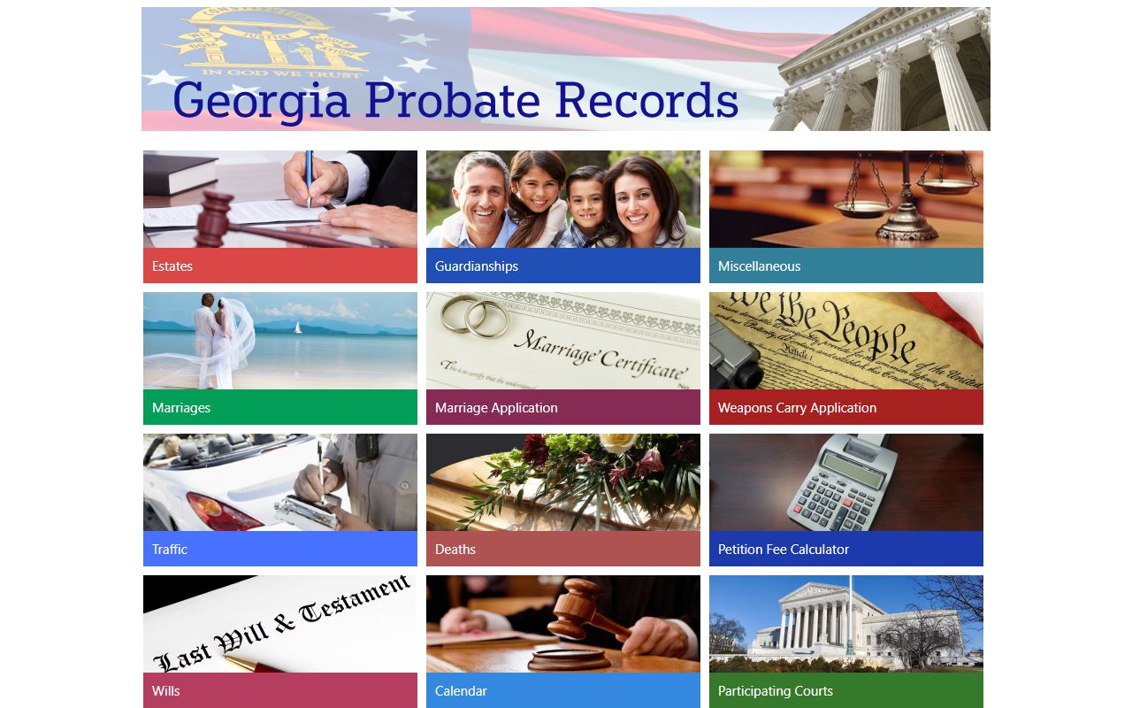 Georgia Probate Records search for Butts County probate records