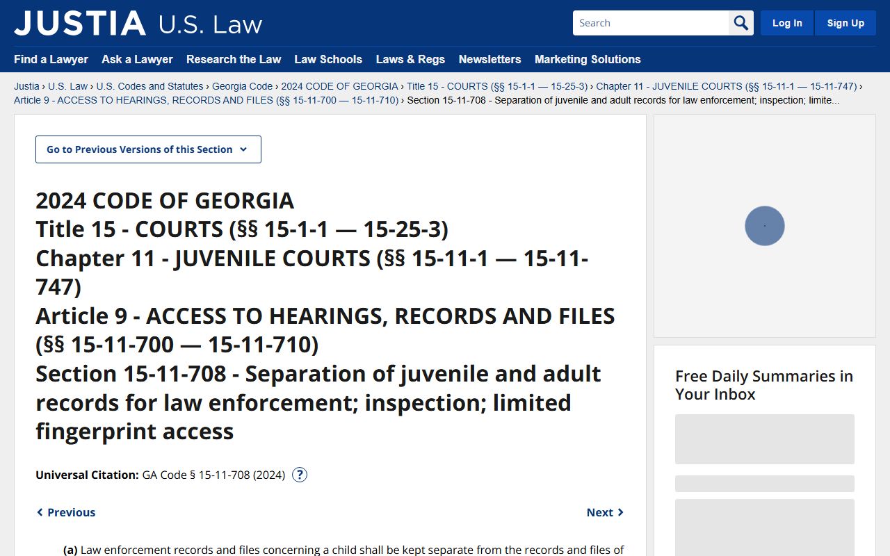 Butts County warrant records juvenile law enforcement confidentiality source